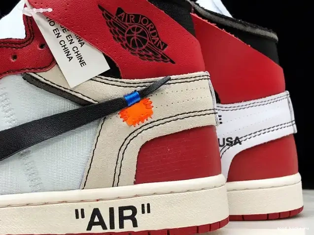 Cheap 1 Ten Air Off-White Chicago Jordan The AA3834-101 Retro 0506
